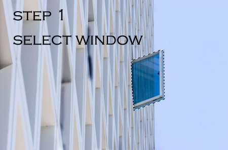 Creation of open windows: Step 1